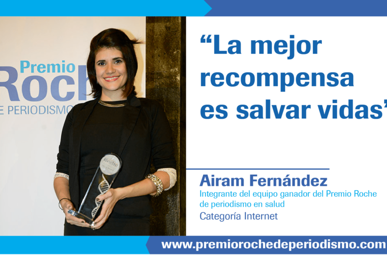 “La mejor recompensa es que logramos salvar unas cuantas vidas”