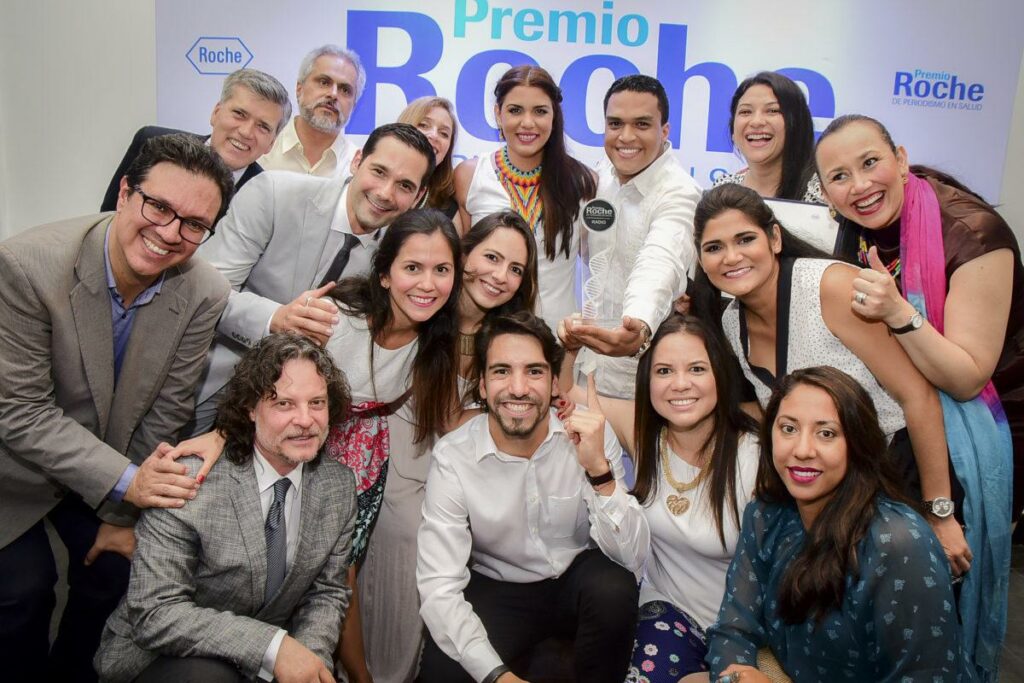 Ceremonia del Premio Roche de Periodismo en Salud.